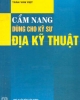 Ebook Cẩm nang dùng cho Kỹ sư Địa kỹ thuật - Trần Văn Việt