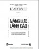 Ebook Năng lực lãnh đạo: Những bài học trải nghiệm - Phần 1